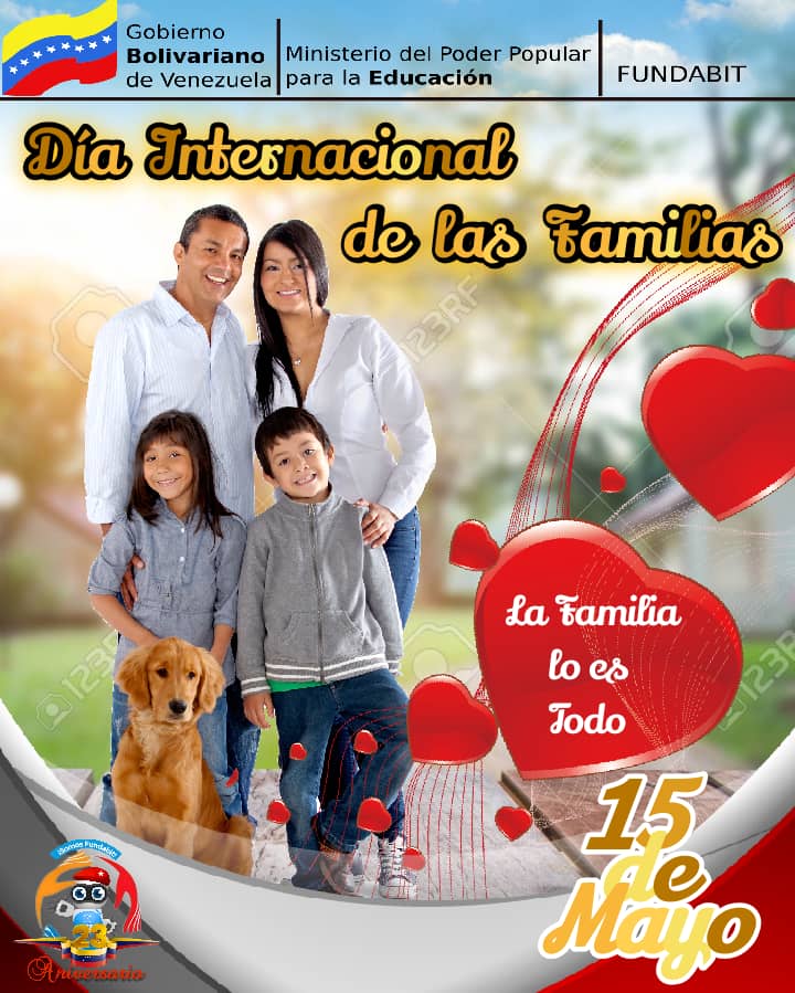 #15May Día Internacional de las Familias #LaEsperanzaEstáEnLaCalle @NicolasMaduro @Dimary08 @cdcelara @EleamerAbdala @Fundabit_