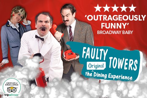 3* or 4* London Stay & Faulty Towers The Dining Experience £169pp

Buy Here: omghotels.com/experience/fau…

RT/Tag a friend for a chance to #win gift vouchers for #OMGexperiences

Included:
Hotel Stay
A 2-hour show 
A three-course meal 

#faultytowers #giftideas #london #deals