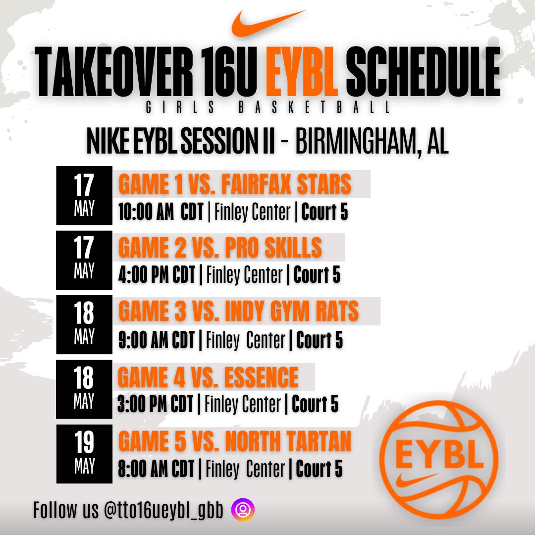 CoachYawnie22's tweet image. Birmingham, AL ! The girls are on THE way! #TakeoverAL #Road2Chi @TeamTakeoverGBB @NikeGirlsEYBL