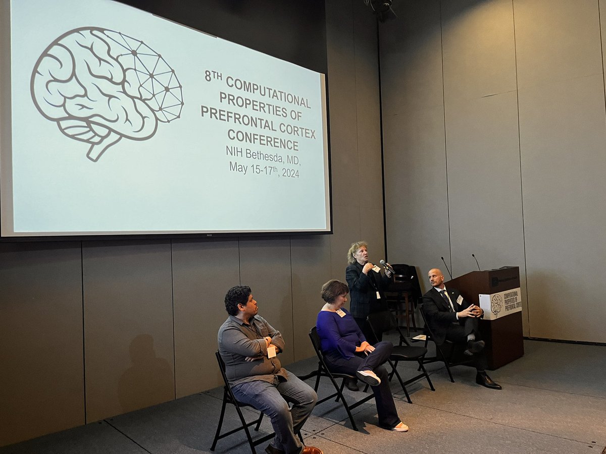 narayananlab's tweet image. Awesome panel on neuromodulators with Amy Arnsten, Jill McGaughy, @NelsonTotah and Hector Yarur Castillo #cppc2024