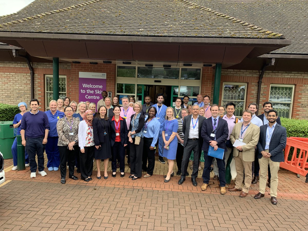 The new Amersham Skin Cancer Centre was officially opened by Trust Chair David Highton yesterday to celebrate the hard work and vision of the plastic surgery and dermatology departments who' have worked hard to make it a reality. The centre is a state of the art surgical day-case
