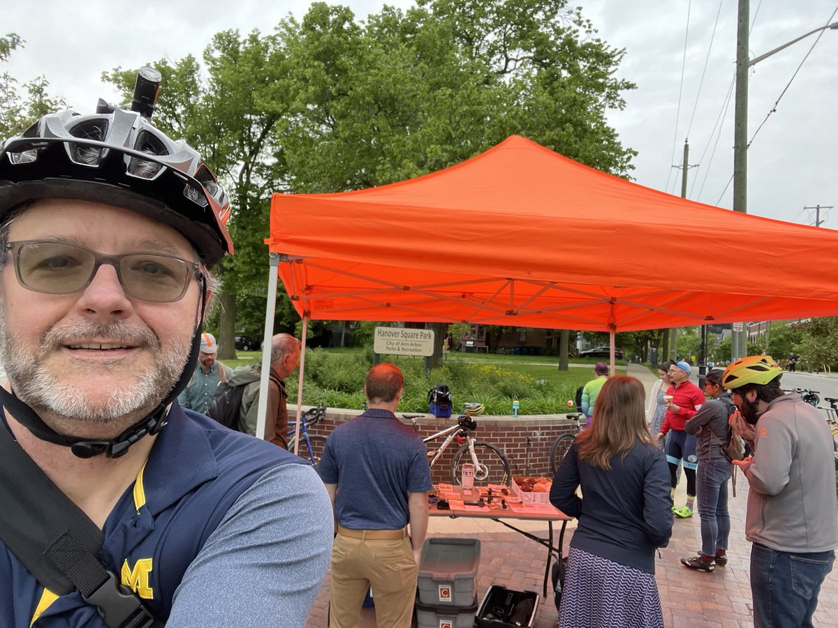 Bike to Wherever day 2024 in Ann Arbor #MyA2Commute <a href="/commoncycle/">commoncycle</a>
