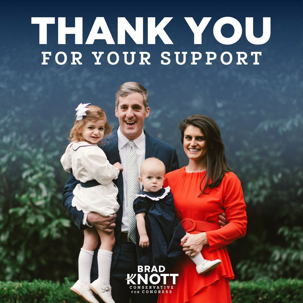 It is my privilege to represent so many great people in the 13th Congressional District as we march forward to November’s election. I must thank President Donald Trump, U.S. Senator Ted Budd, U.S. Representative Dan Bishop, U.S. Representative Virginia Foxx, and many other