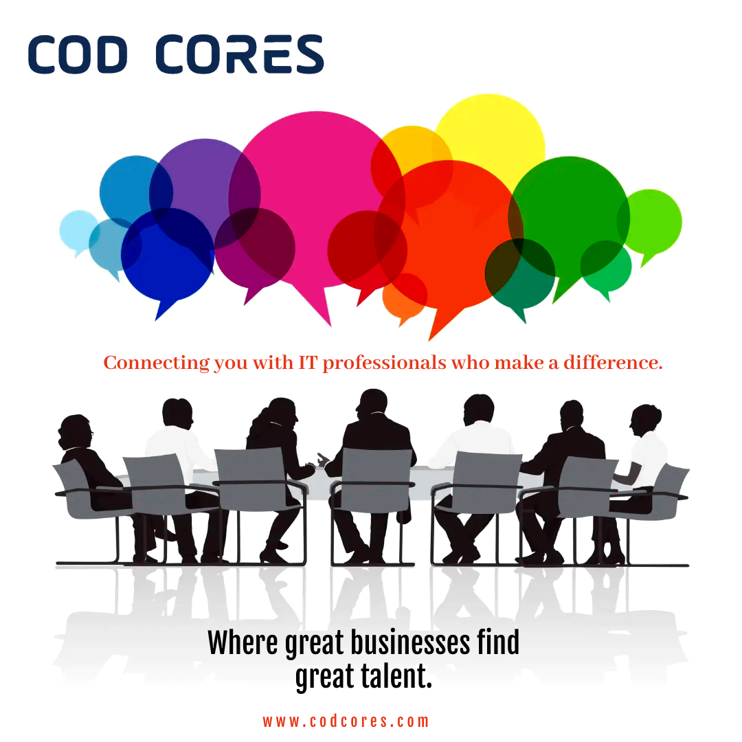 Discover how Cod Cores bridges the gap between great businesses and exceptional talent. Join us and elevate your team to new heights! #TalentMatch #GreatBusinesses #TopTalent #CodCores #RecruitmentSuccess #BusinessGrowth