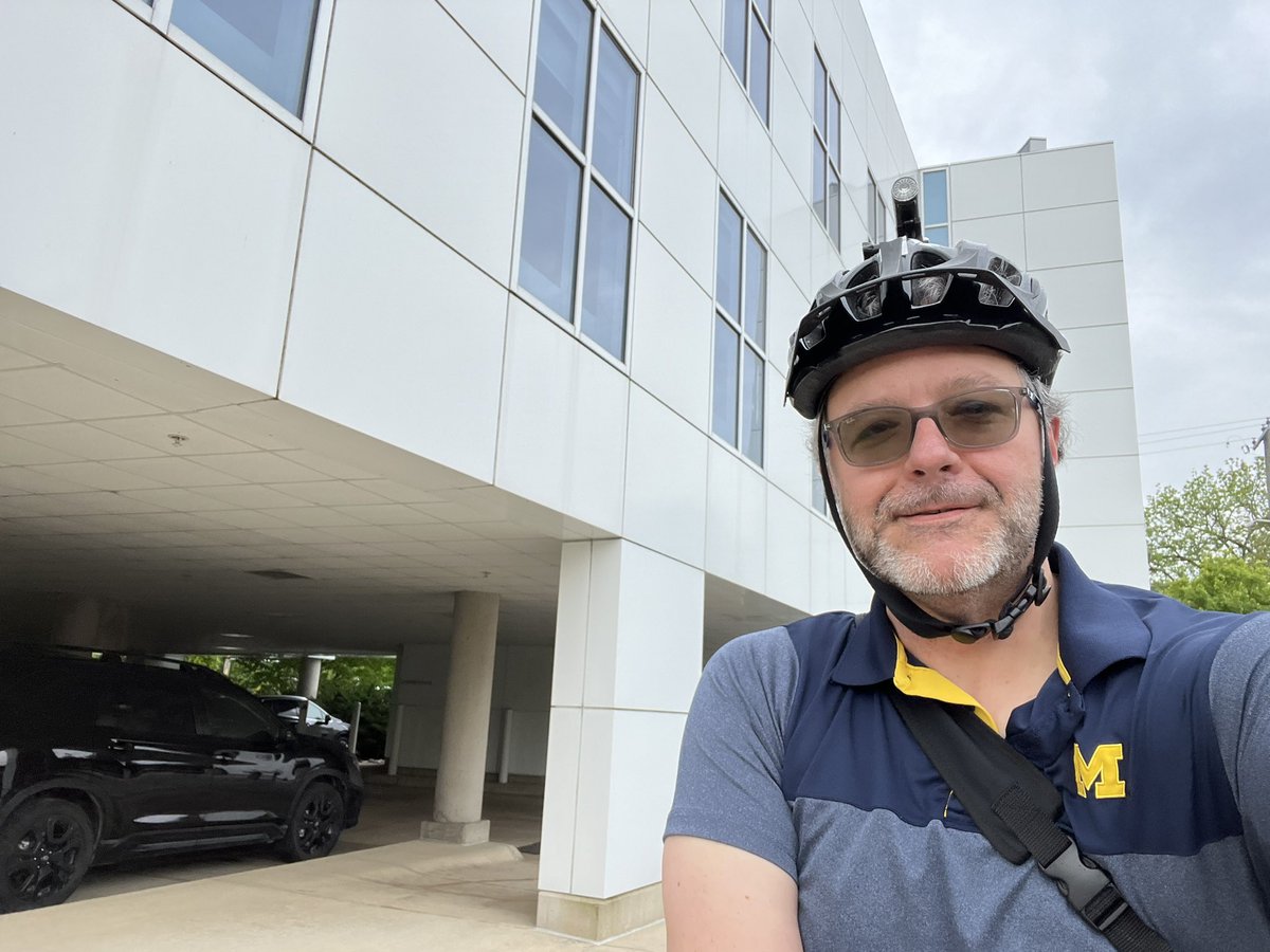 Bike to Wherever day 2024 in Ann Arbor #MyA2Commute <a href="/SmithGroup/">SmithGroup</a>