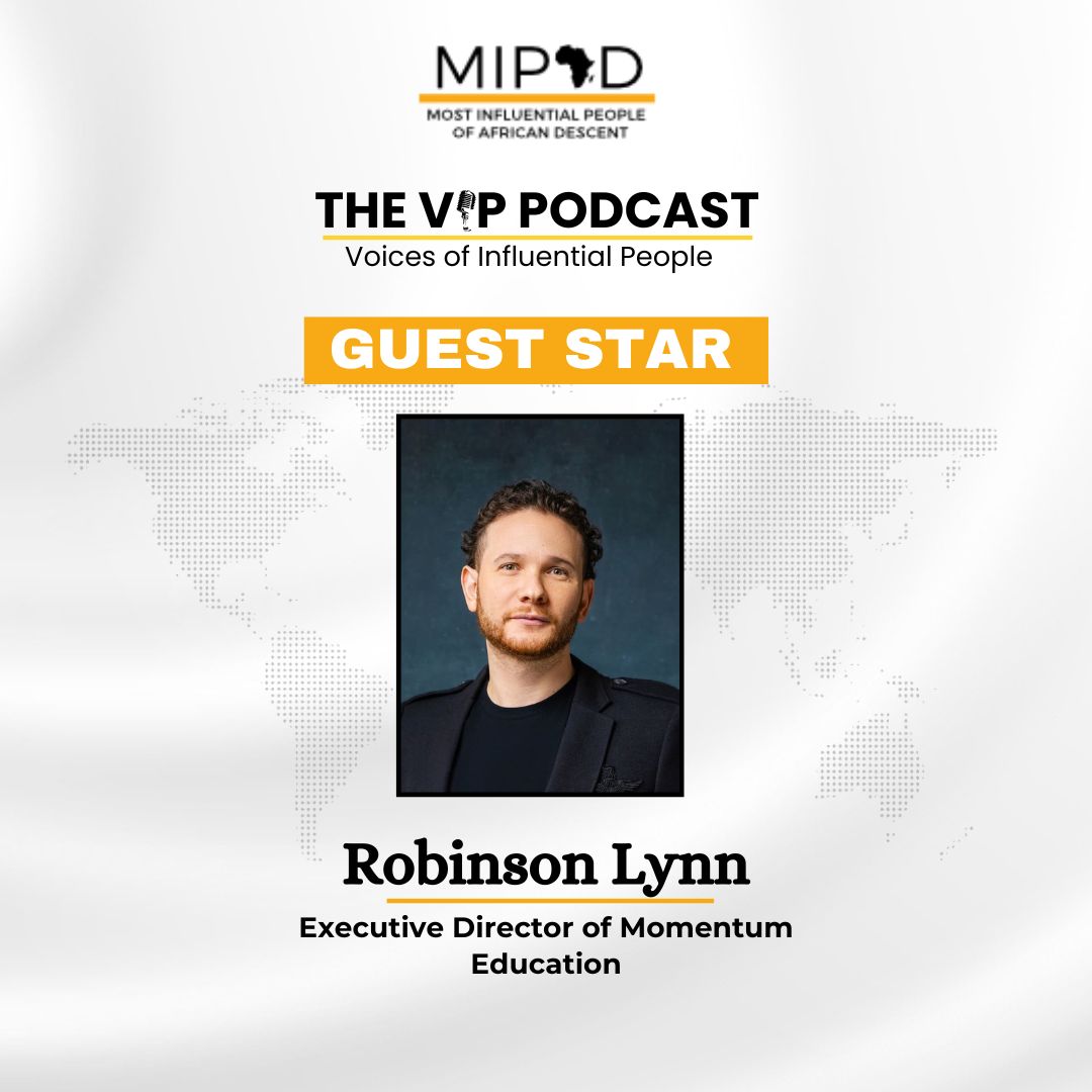 Introducing our next VIP Guest, Robinson Lynn!🥳 Executive Director of Momentum Education. Recognized in the MIPAD Class of 2018 Robinson empowers educators and students with innovative leadership programs. Stay tuned for his episode! On the VIP Podcast!🎙️ #MIPAD #Leadership