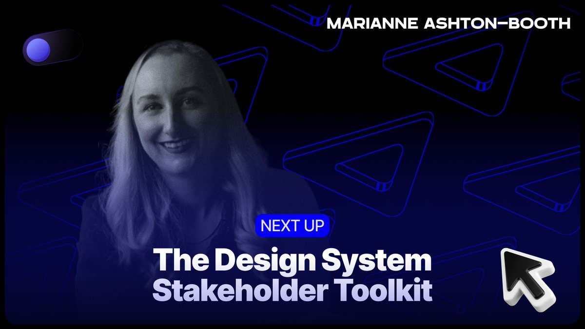 🥁 We kicked off Into Design Systems Conference 2024 with 'The Design System Stakeholder Toolkit' presentation by Marianne Ashton-Booth @maz_ashtonbooth- Head of Design Systems, ITV. #IntoDesignSystems #DesignSystems