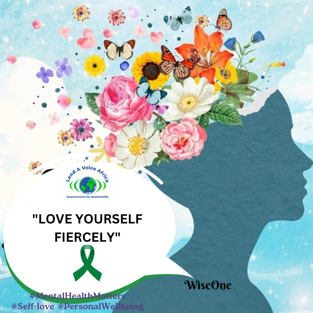 Mental health plays an integral part in individual development and hugely impacts the general well-being of society. #dismantlementalhealthstigma  'LOVE YOURSELF FIERCELY
#mentalhealthawarenessmonth 
#mentalhealthmatters
#mentalhealthcheq
#selflove
#PersonalWellbeing