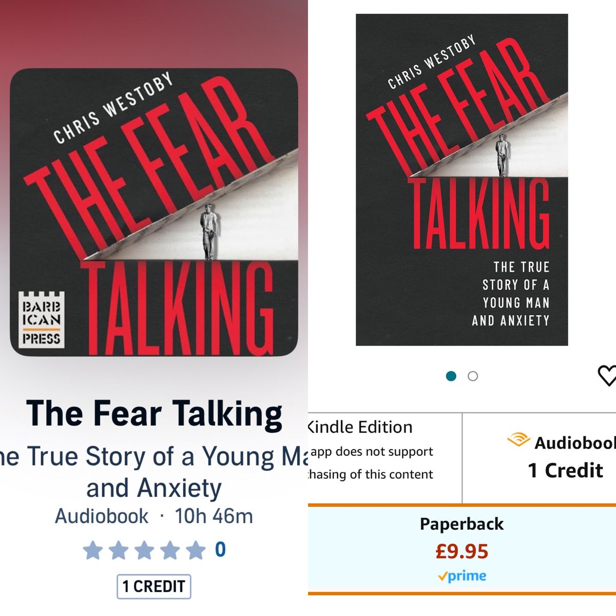 The audiobook 🥹 Now on <a href="/audible_com/">Audible</a> and on its way to <a href="/Spotify/">Spotify</a> and other streaming services. It was tremendously difficult to record this and whilst I will forever be mortified to hear my own voice, I hope the new listeners enjoy it! 🥳🥳 <a href="/BarbicanPress1/">Barbican Press</a>