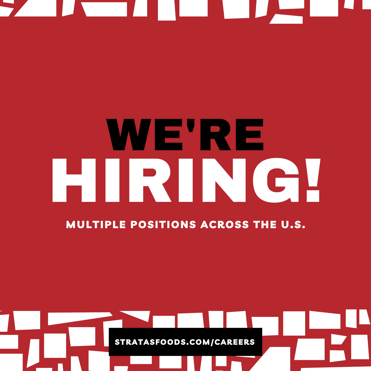 StratasKitchen's tweet photo. Your next career move is just a click away!

We have multiple positions to fill across the U.S.

We are where you are.

Apply today.
https://t.co/fhWPx9l6GX https://t.co/5wWoHqsZYT