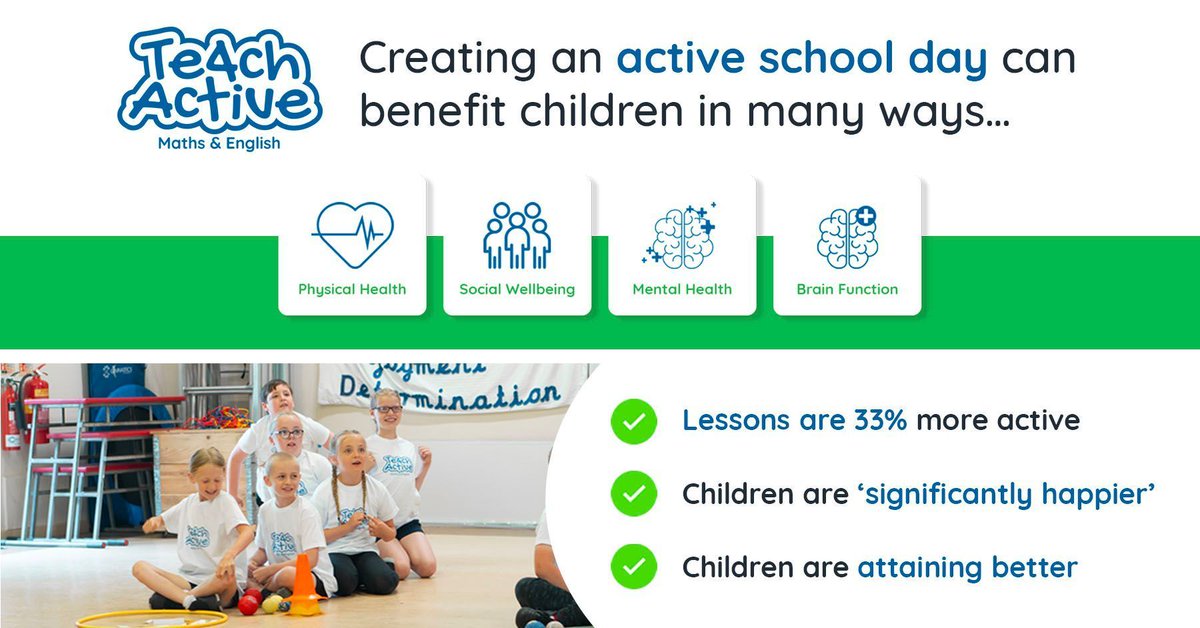 Did you know that @TeachActive gives #teachers the tools, ideas, and resources to plan and deliver outstanding maths and English lessons using #activelearning approaches that are loved by staff and pupils! Find out more on our website 👉 buff.ly/2MI2sfB