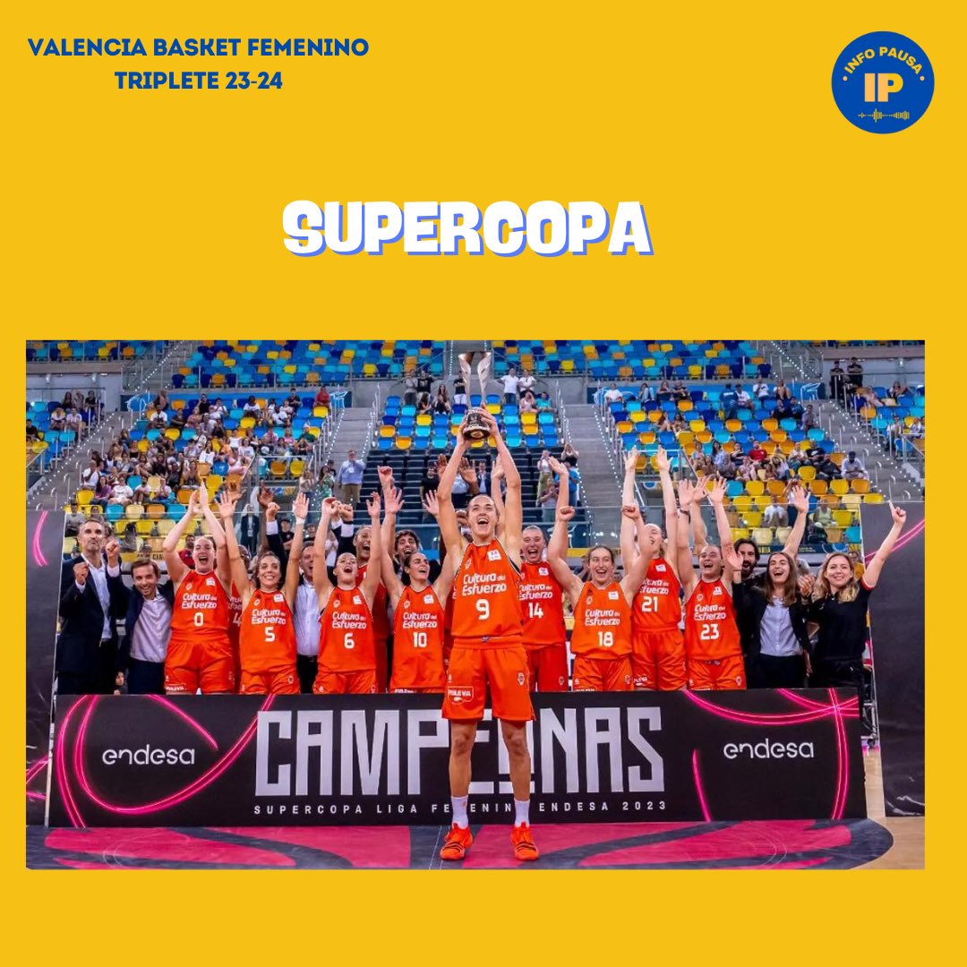 info_pausa's tweet photo. ‼️Esta victoria hizo que las de Rubén Burgos se hiciesen con el TRIPLETE
🟠🏆Copa de la Reina, Supercopa y La Liga https://t.co/uB04gB8zYg