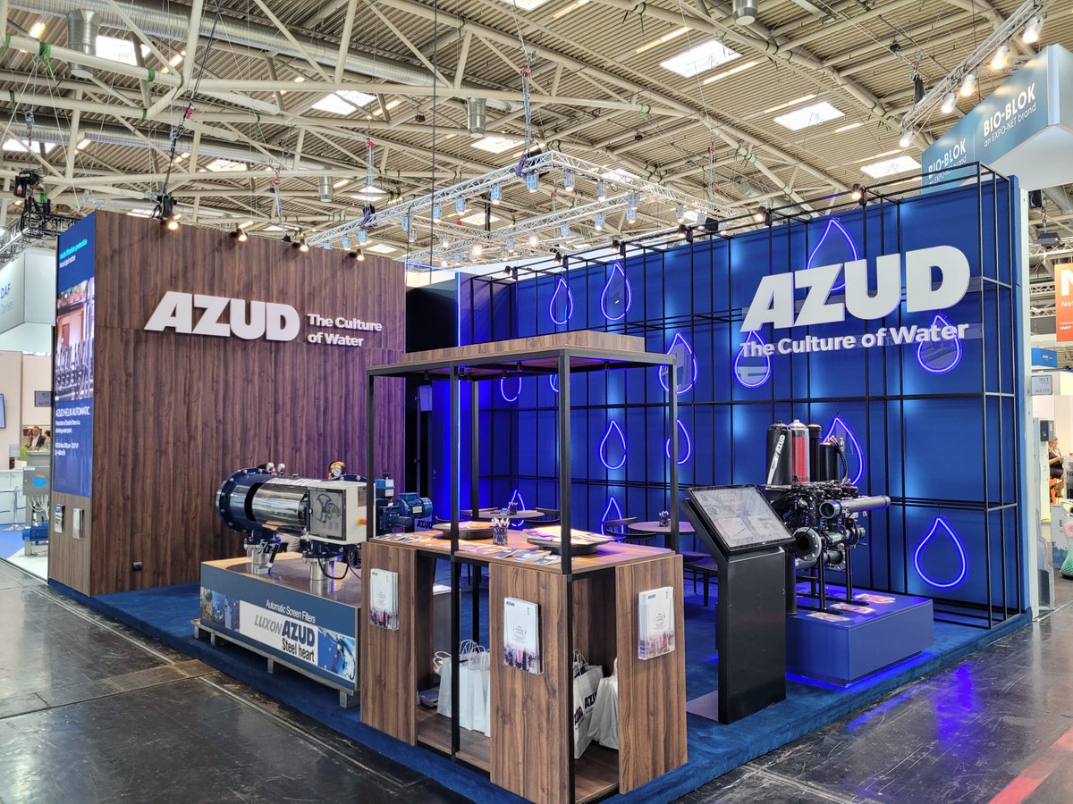 AZUDWater's tweet photo. ๐ฃ #AZUDteam is rocking at #IFAT2024! ๐ Our experts are in #Munich until May, 17. We are pleased to invite you to visit our stand (๐๐ฎ๐น๐น ๐๐ฏ - ๐๐ผ๐ผ๐๐ต ๐ญ๐ญ๐ณ). We are waiting for you! ๐ง
#AZUDIndustrial #IFATworldwide #ExpertsinFiltration #filtration #water #industry https://t.co/yL6YUOYTrY