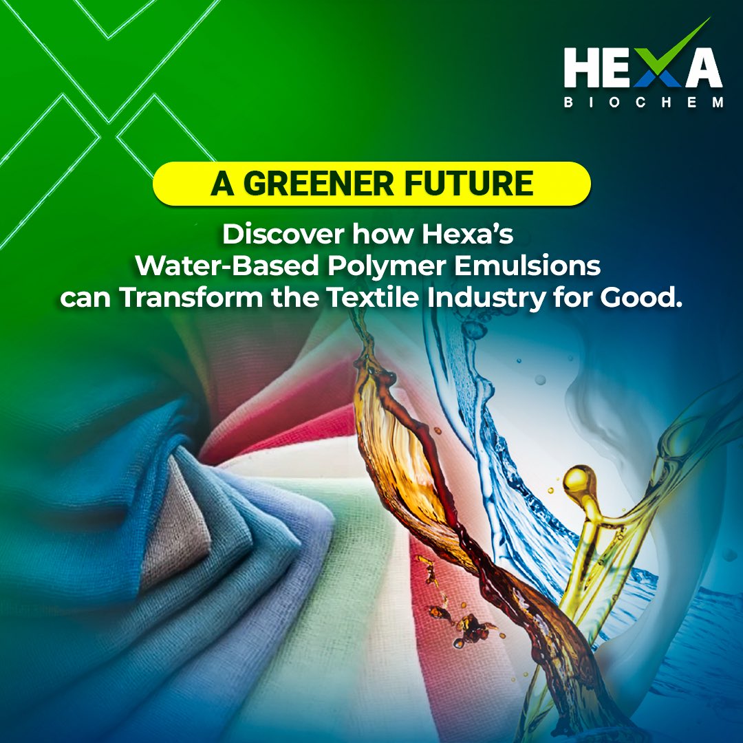 Industries such as textile processing, manufacturing of textile auxiliaries, paints, wood adhesives, and construction chemicals have traditionally relied heavily on chemical-based processes. #hexabiochem #hexasolution #hexachemicalsolution #hexasolution #hexagreener #future