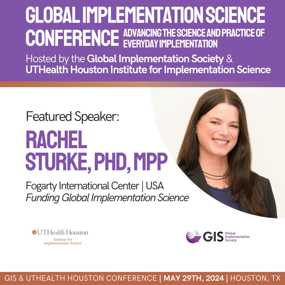 UTH_Imp_Sci's tweet image. Join Dr. Rachel Sturke and other experts in Implementation Science for the Global Implementation Science Conference in Houston on May 29th! Virtual attendance is available! Register now! @GlobalImplement loom.ly/j8AfCHM