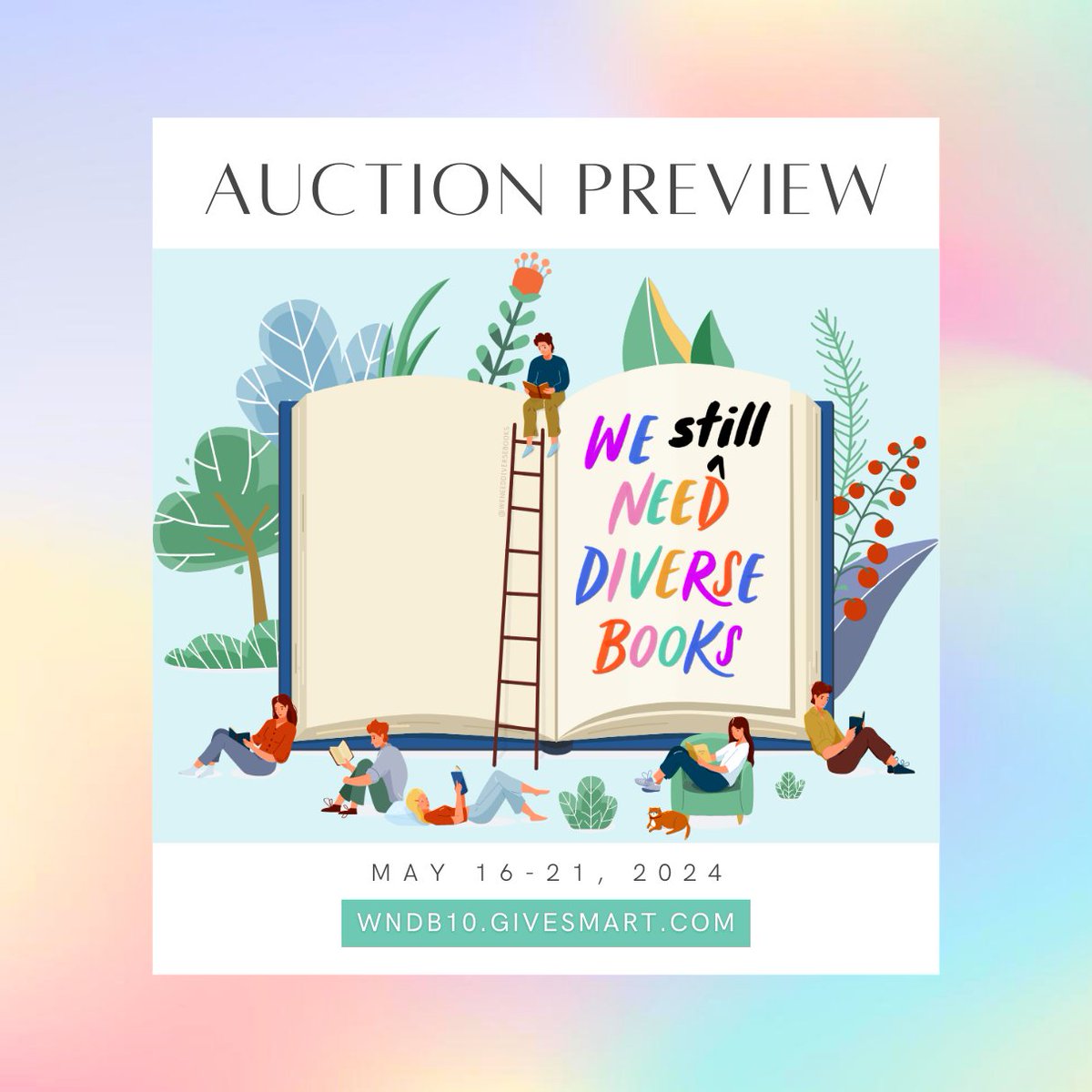 🎉 Our 10th Anniversary Auction launches TOMORROW: Thursday, May 16th!

We thought we’d share a sneak peek at some of the incredible items you’ll be able to bid on between May 16th - 21st 👀

📚 wndb10.givesmart.com