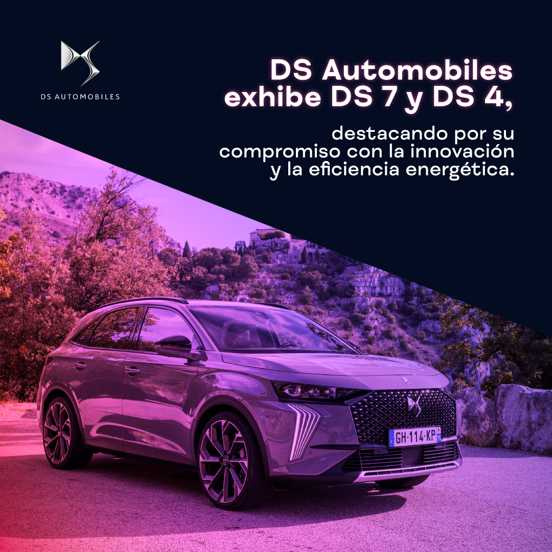 💥 ¡Atención! Novedad en #MCE24 de @DS_Espana!

🚗 El público podrá probar el DS 7, un automóvil que combina la deportividad, la exclusividad, la elegancia y polivalencia, y el modelo DS 4 caracterizado por sus grandes dimensiones y los sistemas digitalizados de su interior.