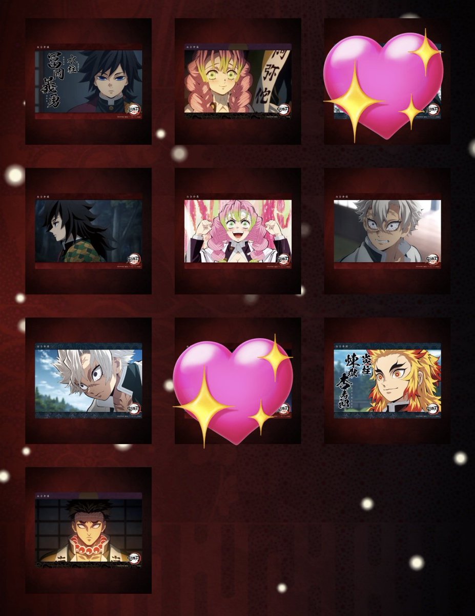 rin_hk_yui0125's tweet photo. 【交換】鬼滅の刃 ufotable 柱稽古編 ビッグクリアカード WEBSHOPくじ 柱合会議 

譲：画像1～5

求：画像6 無一郎(記載枚数)

※煉獄、冨岡、宇髄は悲鳴嶼、しのぶ、蜜璃、伊黒含むまとめて優先

検索からも、お気軽にお声がけください。 https://t.co/3BKmFErXRM