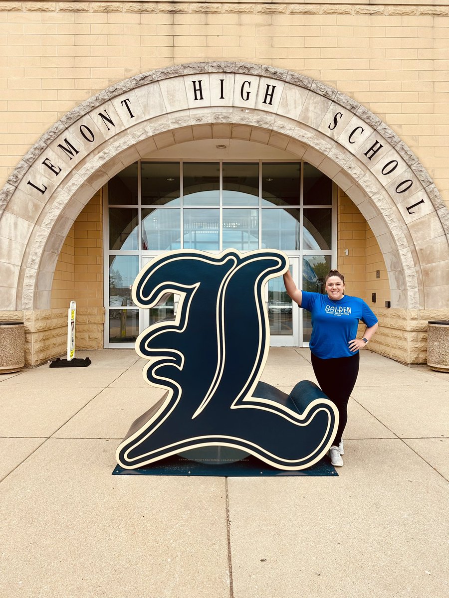 It’s pretty awesome to see a dream become a reality! As senior sponsors, Mrs Krolo and I spearheaded this project and we couldn’t be more pleased with the final product. We hope this Lemont L can be celebrated and symbolize the immense amount of pride we all have for this school