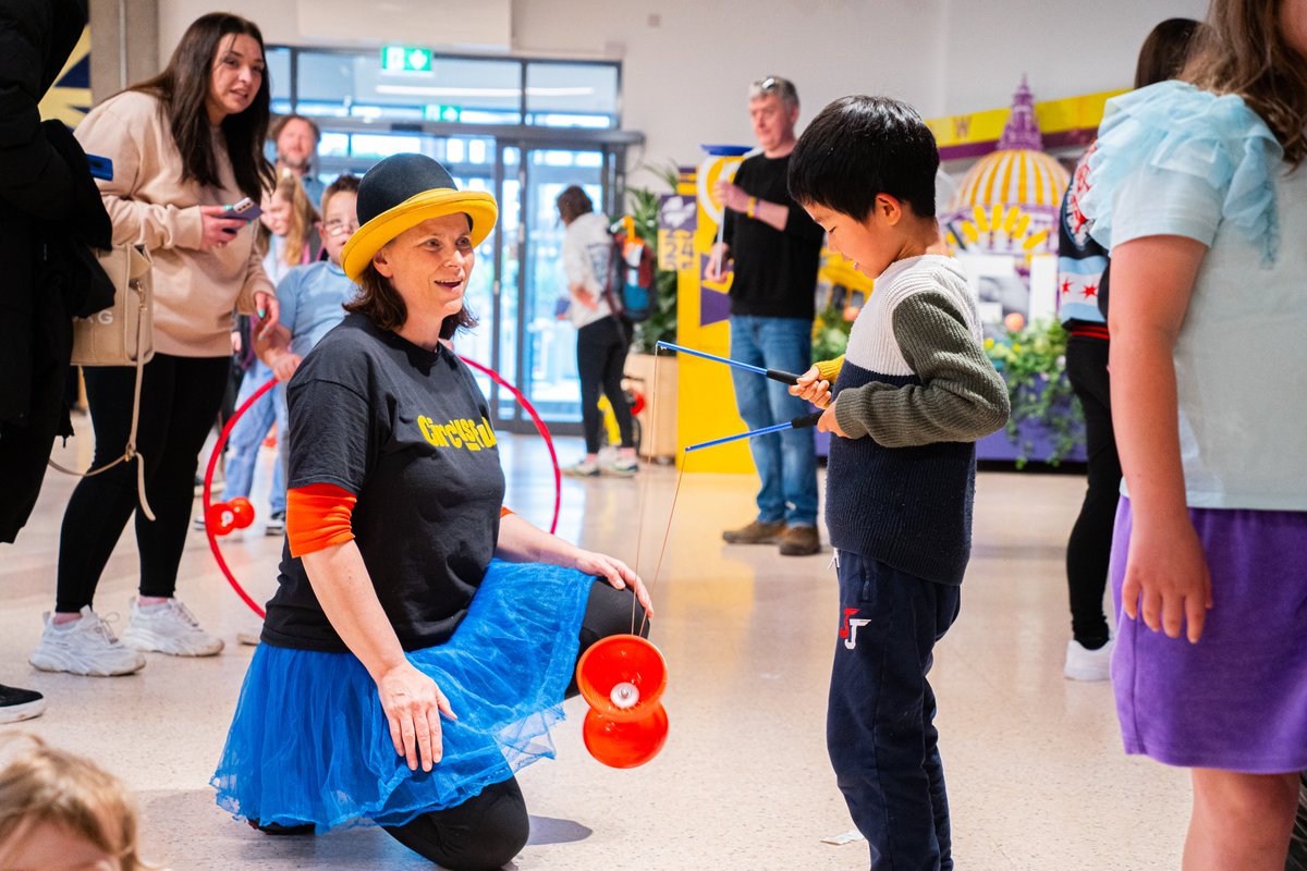 How? We are delivering ‘Explorer Workshops’ for newcomers at Libraries across the whole island, working with 6 youth circus partners & with #ISACSMembers to bring the fun of circus to everyone. #CircusExplored #DareToCreate #CruinniúnanÓg #SharedIsland #CreativeIreland