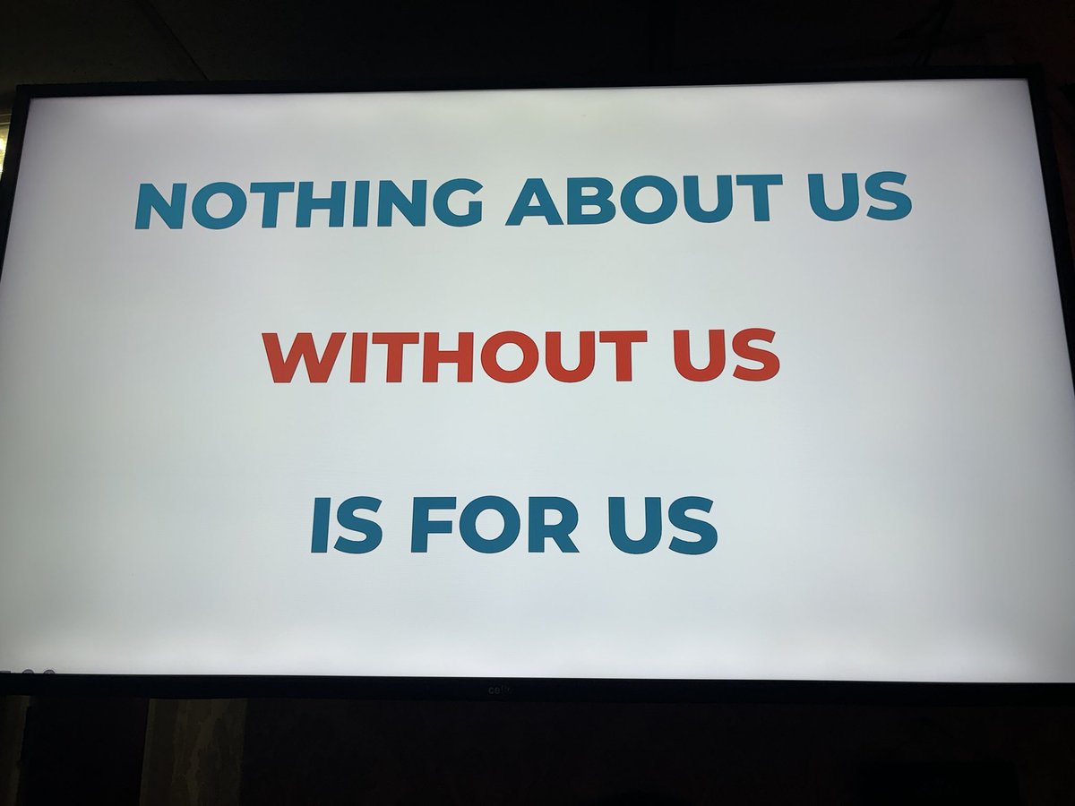 Nothing about us, without us, is for us. 

#HartlepoolPovertyTruthCommission
#HartlepoolPTC