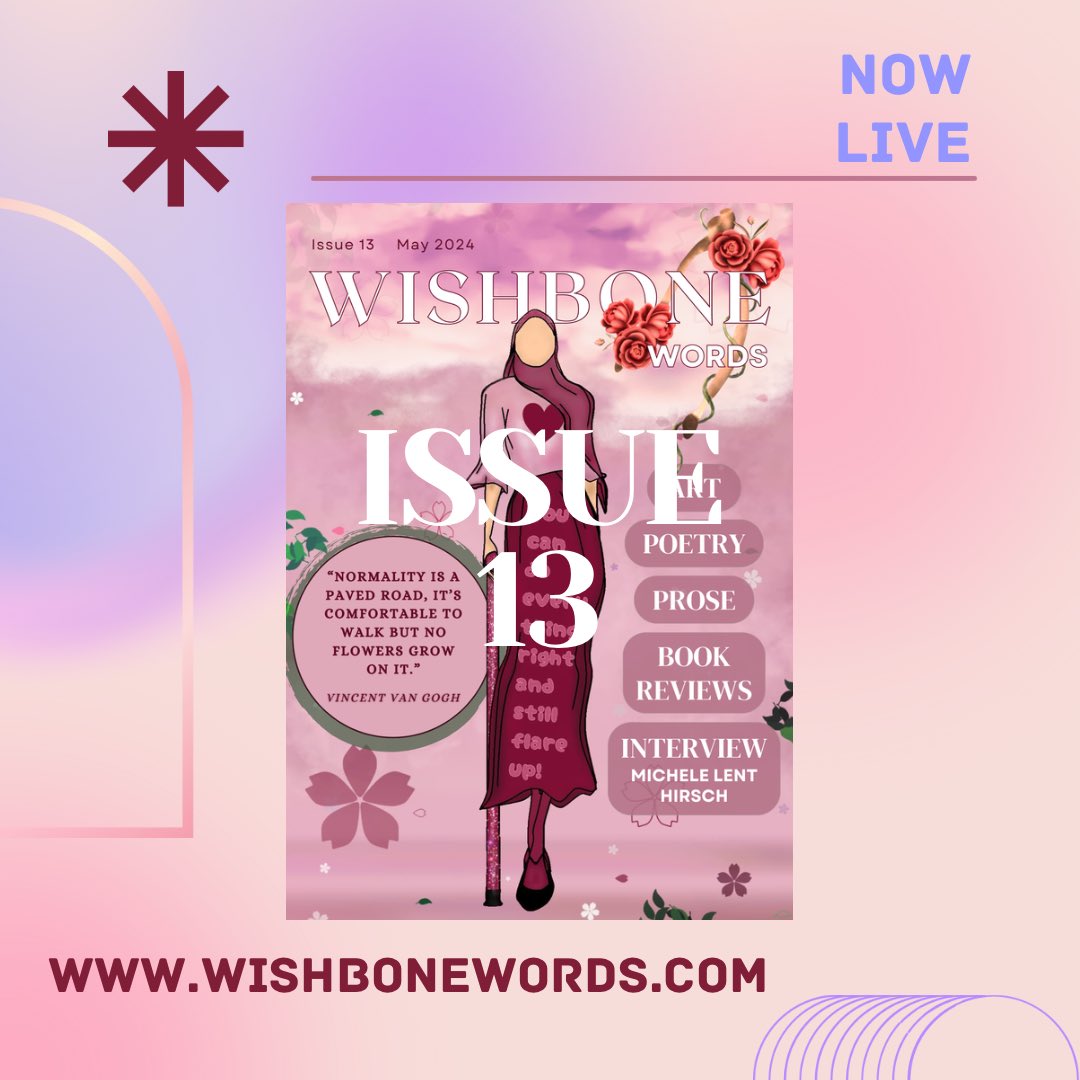 ISSUE 13 IS LIVE. Link in bio!

We love losing ourselves in your work and words as much as you the readers. If you’ve never submitted to us before, I hope these pages inspire you. Thank you for letting us grow and share this creative journey with you over the last three years.