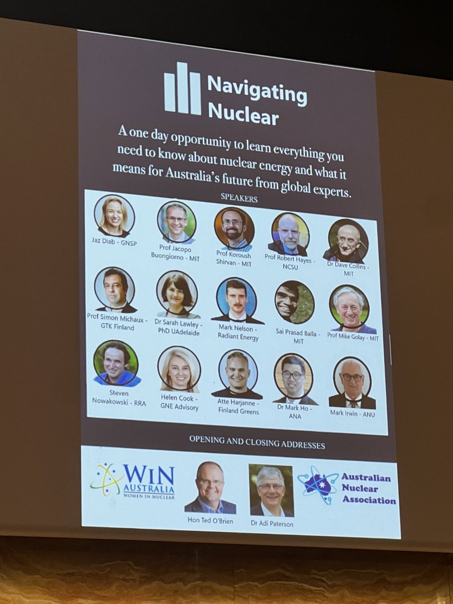 i attended the ‘navigating nuclear’ conference on monday in sydney. 

up front: there were some high quality presentations — on issues such as health impacts, safety culture, regulatory systems.