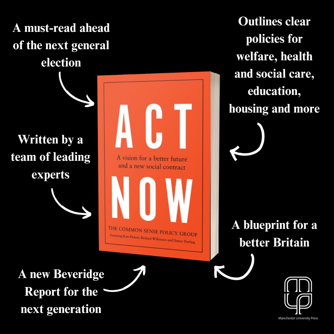 'Act now' offers a radical vision for our political future. We live in an age of crisis and decline, in urgent need of new solutions. Here a team of leading authors & researchers present a compelling and achievable vision for change in Britain. It's not too late to act now!