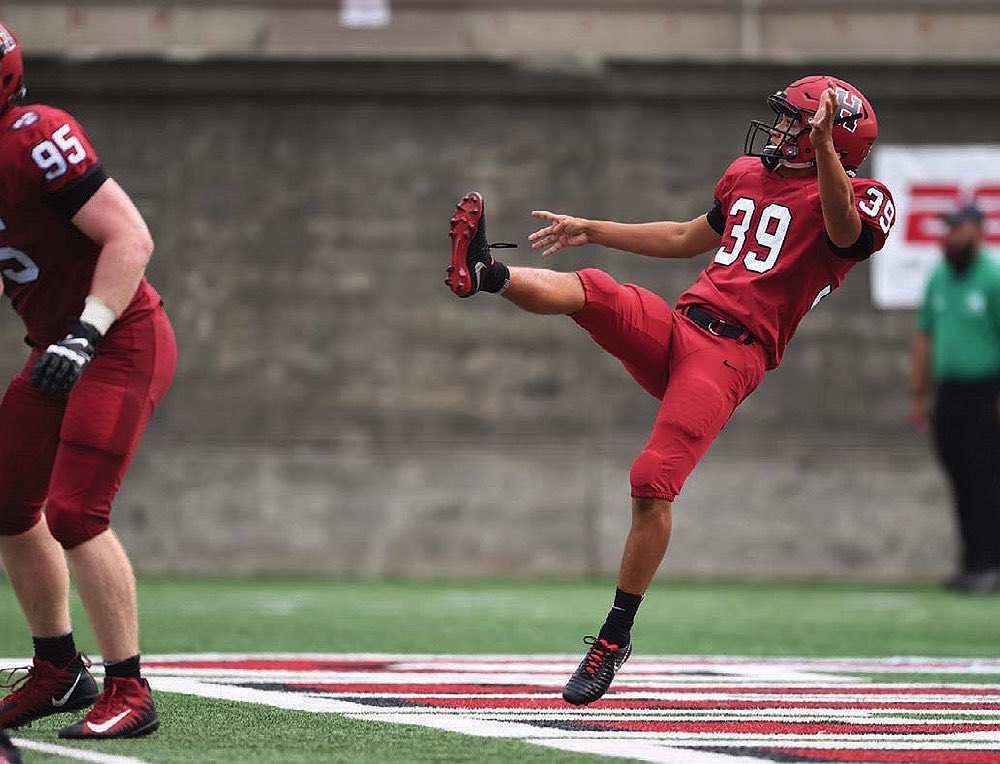Ethan Post (@ethanpost38) on Twitter photo #AGTG After an amazing FaceTime with <a href="/Coach_Aurich/">Andrew Aurich</a> I am blessed to receive my 2nd D1 offer from Harvard University! Go Crimson! <a href="/skwilliamsjr/">Steve Williams</a> <a href="/ScottLarkee/">Scott Larkee</a>
<a href="/HKA_Tanalski/">Adam</a> <a href="/Mit_Carp/">Coach Emmit Carpenter</a> <a href="/Coach_Radke/">Luke Radke</a> <a href="/KohlsKicking/">Kohl's Kicking Camps</a> <a href="/fb_mayo/">Mayo Spartan FB Recruits</a> #AGTG After an amazing FaceTime with <a href="/Coach_Aurich/">Andrew Aurich</a> I am blessed to receive my 2nd D1 offer from Harvard University! Go Crimson! <a href="/skwilliamsjr/">Steve Williams</a> <a href="/ScottLarkee/">Scott Larkee</a>
<a href="/HKA_Tanalski/">Adam</a> <a href="/Mit_Carp/">Coach Emmit Carpenter</a> <a href="/Coach_Radke/">Luke Radke</a> <a href="/KohlsKicking/">Kohl's Kicking Camps</a> <a href="/fb_mayo/">Mayo Spartan FB Recruits</a>