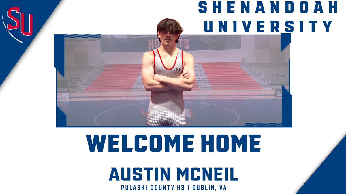 We are very excited Austin McNeil (Pulaski County High School, VA) has committed to wrestle at Shenandoah University!
Welcome Home Austin!

#GoHornets