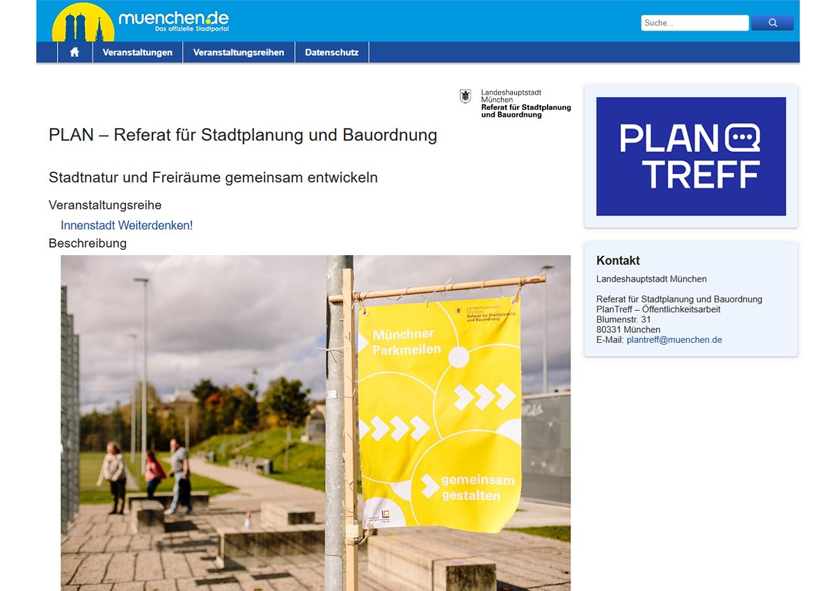 BDABayern's tweet photo. Morgen, 16.5., "Stadtnatur und Freiräume gemeinsam entwickeln" – Vorstellung aktueller Konzepte und Projekte wie JustNature, Parkmeilen und autoreduzierte Quartiere in #München. https://t.co/r4mwHgZhjG @muenchen @plantreffmuc @StadtMuenchen #Stadtplanung https://t.co/kRFgrHCltO