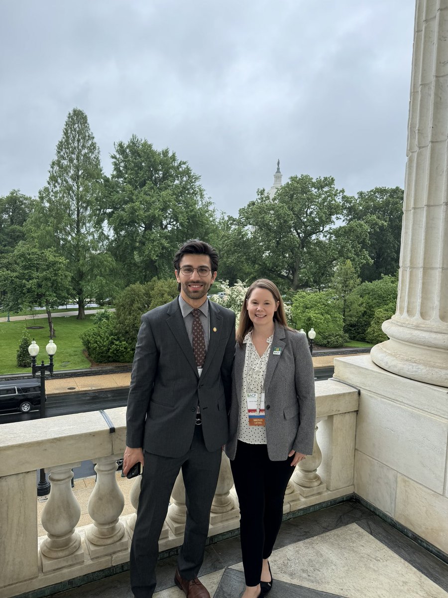 Advocating for better healthcare policies at ACP Leadership Day in Washington, D.C. 
@jenny_olges @KyAcp @ACPIMPhysicians #ACPLD 
#ACPleadershipday  #HealthcareAdvocacy #PhysicianLeadership #PolicyMatters #HealthcareReform