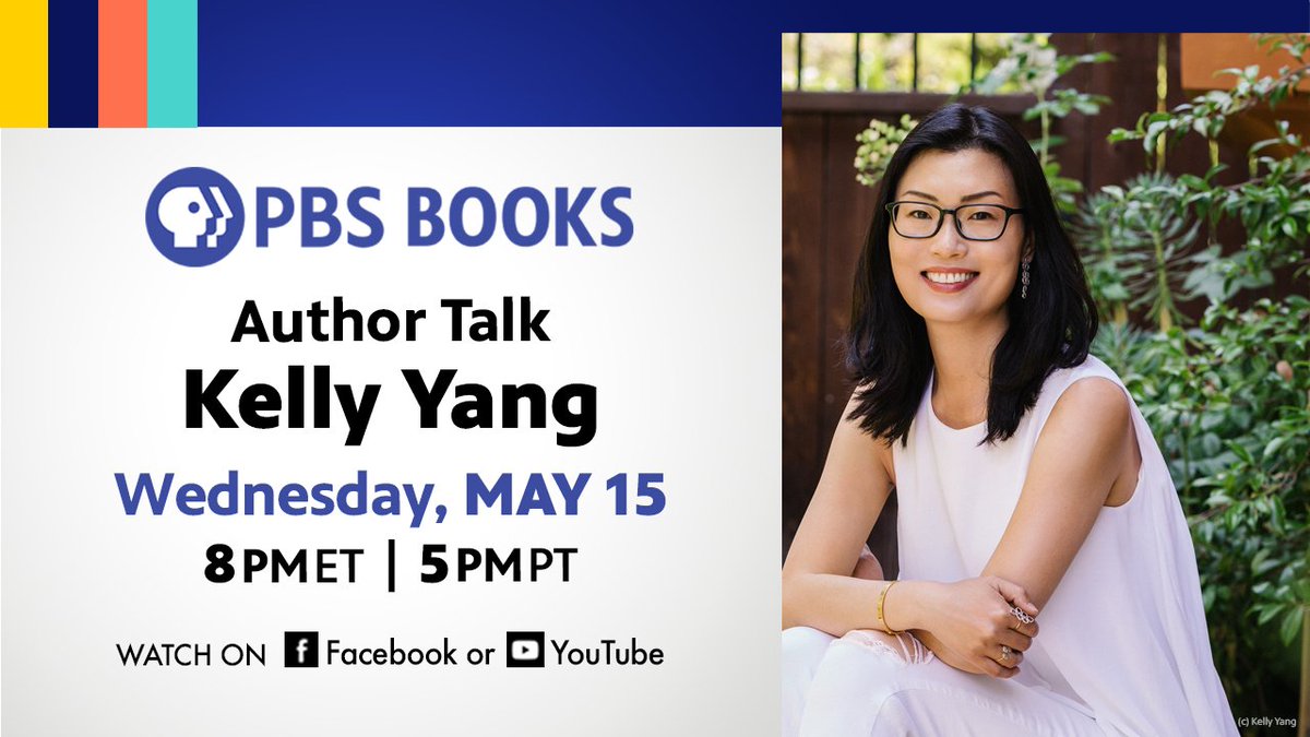 Join us TONIGHT at 8 PM ET for an update from bestselling author, @kellyyanghk. Since our last conversation with Kelly, she has released seven new titles for her middle-grade readers to enjoy, including two additions to her beloved series The Front Desk.