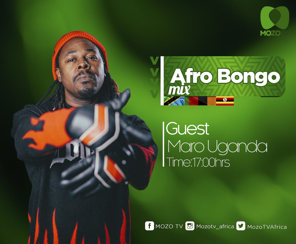 Join @NSyaminwe as she hosts the Award winning Ugandan artist @Marouganda on Afro Bongo Mix. 🇺🇬🤝🏾🇿🇲 Tune In Now! TopStar Channel 108 and 544 on DTH (Dish)💚 Also, install the Startimes APP via the link below 👇🏾: play.google.com/store/apps/det…... #MozoTV #AfroBongoMix #Music
