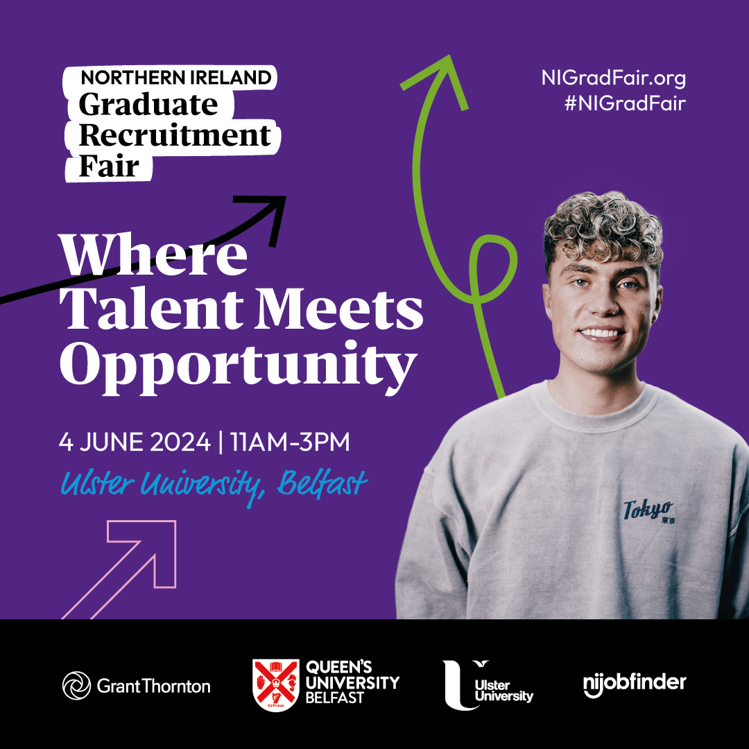 Join us at the Northern Ireland Graduate Recruitment Fair!