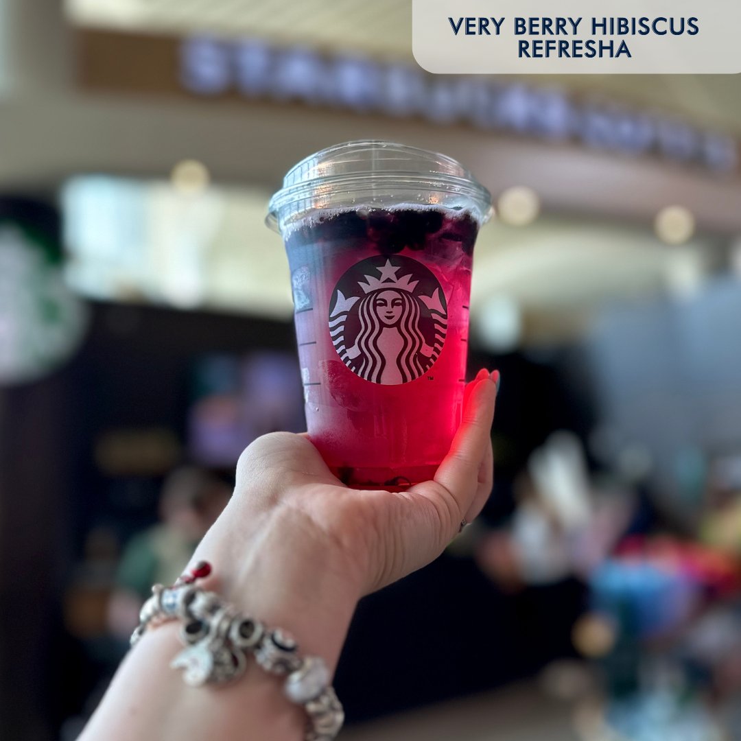 Summer just got sweeter with the newest @StarbucksUK lineup! ☀️ 🥤 Say hello to the irresistible new summer menu. From Frappuccinos to refreshing cold brews, your summer cravings are covered. 📍 Head to T1 or T2 and treat yourself to a taste of summer! 🌟