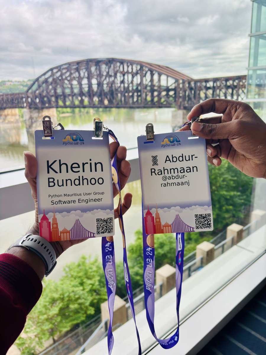 Excited to finally attend Python Conference US 2024 in Pittsburgh. Ready to engage with the vibrant community and learn from the various talks/presentations. #pycon #python <a href="/pycon/">PyCon US</a>
