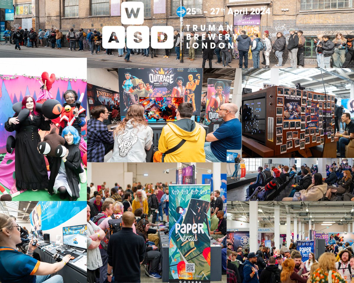 Thank you to all our brilliant exhibitors, partners and to everyone who came to WASD and made it such a great show 👊  

The feedback has been wonderfully positive and we loved it as much as you did. It's our baby!  🐣

More news coming soon. Stay in touch 👀