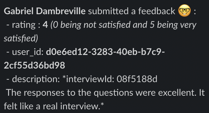 Skeptics not sure about being screened by an AI. Candidate and employer brand experience is paramount. I'm thrilled to share that 80%+ of job applicants gone through our AI screening with an avg review rating of 4/5! Only getting better from here 🆙