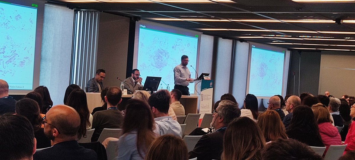 Mariantonia Nacchio (@mariantonianac1) on Twitter photo Wonderful session on the experiences in liquid biopsy moderated by <a href="/UmbertoMalapel1/">Umberto Malapelle</a> and <a href="/FabioPagni1/">fabio.pagni@unimib.it</a>
.<a href="/PasqualePisapia/">Pasquale Pisapia</a> and <a href="/KonVenetis/">Konstantinos Venetis</a> could not have shown us more clearly how the integration of bio-fluids to the tissue can be crucial for the therapeutic choice for our patients! Wonderful session on the experiences in liquid biopsy moderated by <a href="/UmbertoMalapel1/">Umberto Malapelle</a> and <a href="/FabioPagni1/">fabio.pagni@unimib.it</a>
.<a href="/PasqualePisapia/">Pasquale Pisapia</a> and <a href="/KonVenetis/">Konstantinos Venetis</a> could not have shown us more clearly how the integration of bio-fluids to the tissue can be crucial for the therapeutic choice for our patients!