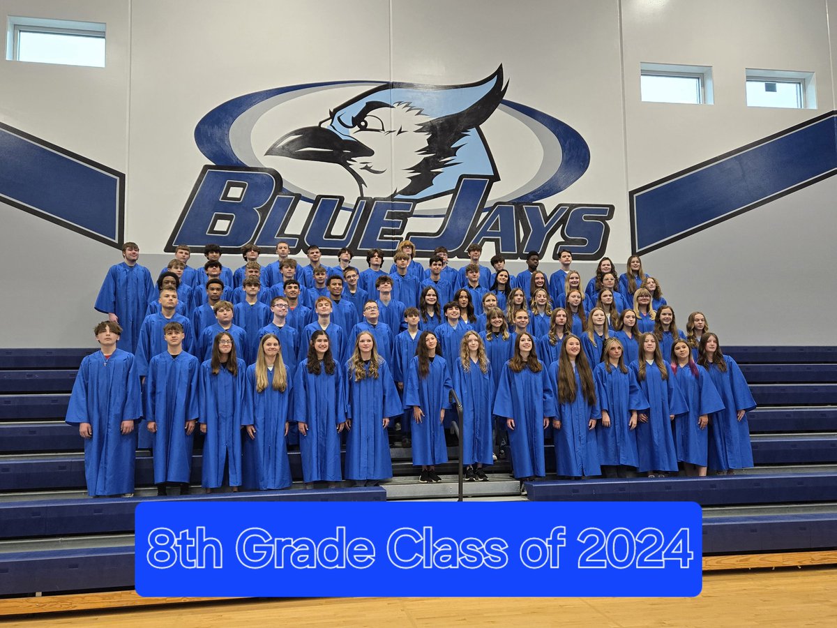 CDuepner's tweet image. Such a great group of kiddos. Good luck in High School!