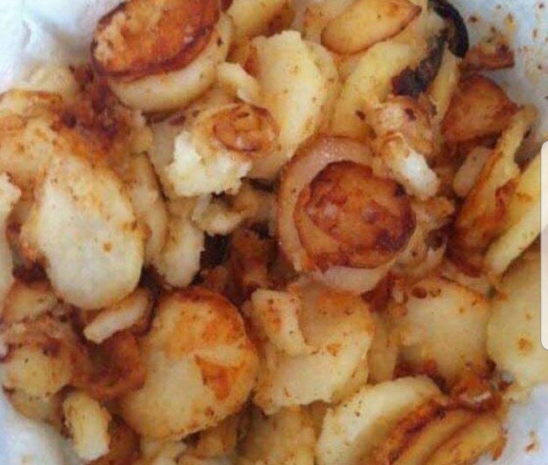 Have you ever eaten fried potatoes and onions?