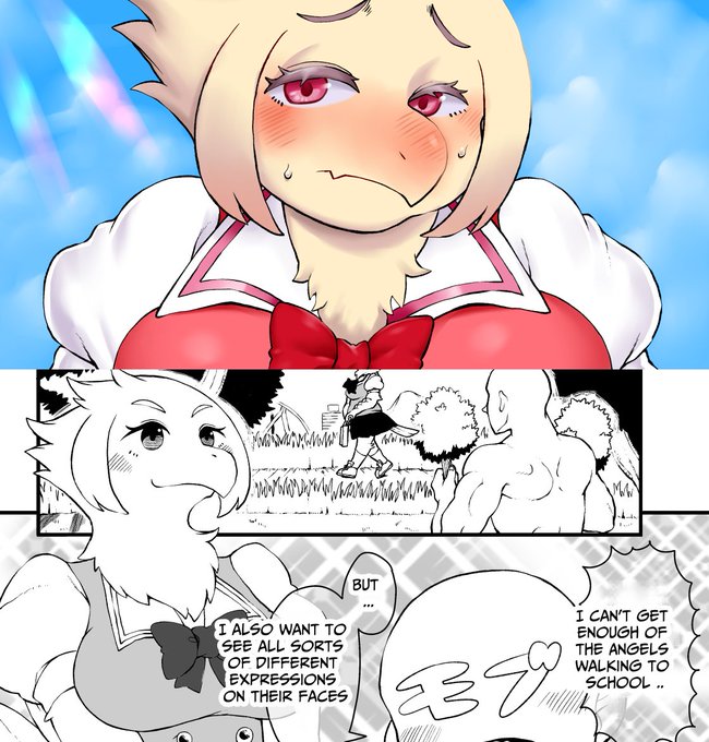 [English ver.]Angel way to school/ https://t.co/Aqal8s67QF 