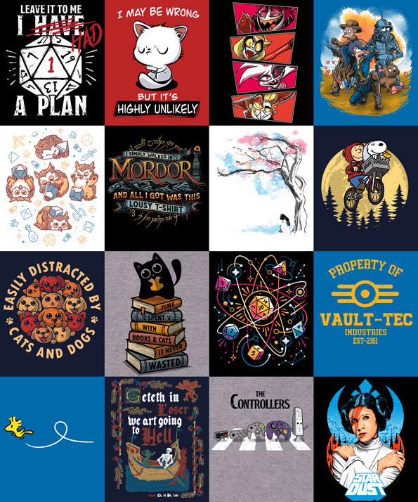 👍5 People who RePost this WIN a FREE TEE!!🔥👕 Grab Random Tees - including these below - for the CrAzY CHEAP PRICE of £5/€6/$7 in our MEGA INSANITEE SALE at Qwertee.com!! ✅ PLUS FREE SHIPPING with ANY 6+ Tees!⚠️ Warning: Stock WILL RUN OUT quickly so BE QUICK!!