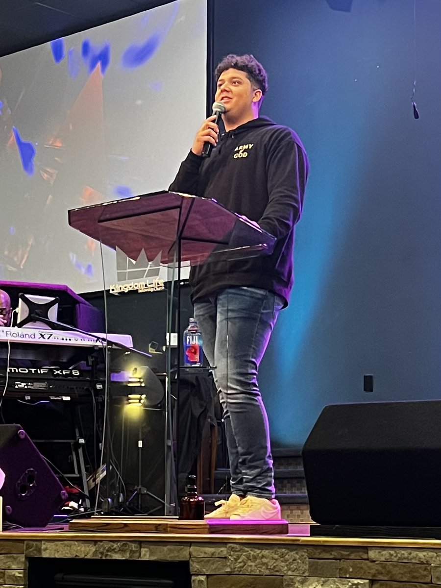 kingdomlfc's tweet photo. KLFC family! Micaiah Roberts will be preaching tonight, Wednesday May 15 for our Midweek Service at Kingdom Life Fellowship Church at 7PM! 

“You are all welcome, and I would love for you all to be there!” - Micaiah 

405 1st Avenue S | Nitro, WV | 25143 https://t.co/9tW6w8Vn3X
