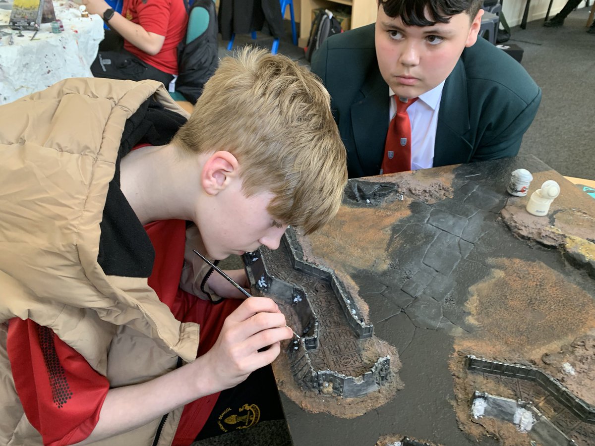 Sandbach School Warhammer Club 2021-24 tweet media