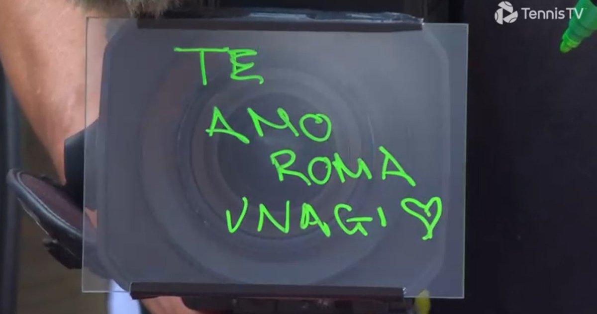 TE AMO ROMA 

UNAGI 💖