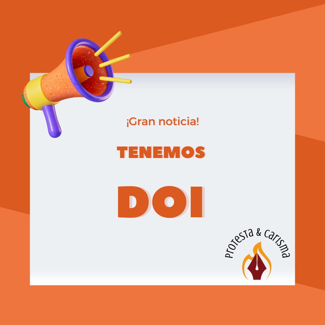 Con mucha alegría les informamos que nuestra Revista coeditada por el CEIL-CONICET y la Universidad Arturo Prat (Chile) desde hoy tiene DOI en todos sus artículos. Ya contamos con indexación en Latindex Catálogo y ROAD. ¡Esperamos sus contribuciones! 
revistaprotestaycarisma.cl/index.php/rpc