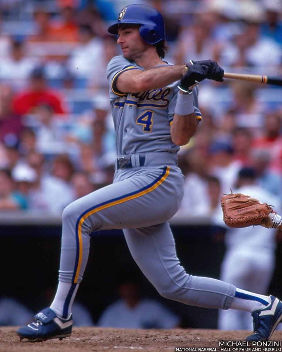 Paul Molitor’s bat-to-ball skills were elite, but he could also dial up the power. #OTD in 1991, he hit for the fourth cycle in @Brewers history. ow.ly/guUf50RGT0o