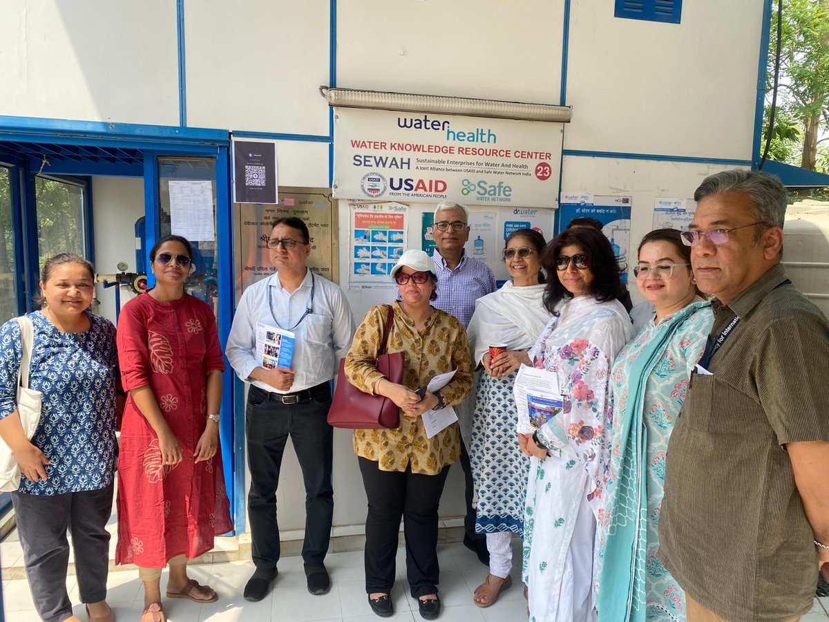 We recently welcomed a delegation from USAID's General Development Office to our Water Knowledge Resource Center in Gurugram. Their visit underscored the ongoing success of our operations and sustainability efforts.